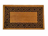 PVC Tufted Mat Greek Key