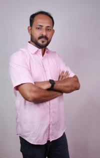 Trendy Printed Cotton Blended Shirts Half Sleeve Rose Printed