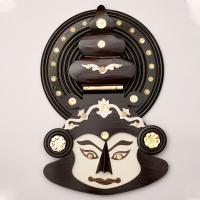 Wooden Kathakali Head - 6 inch