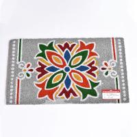 PVC TUFTED COIR FLOOR MAT RENGOLI GREY