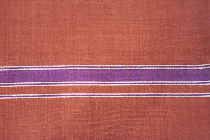 Hantex Pure Cotton Lungi(RustViolet Border)
