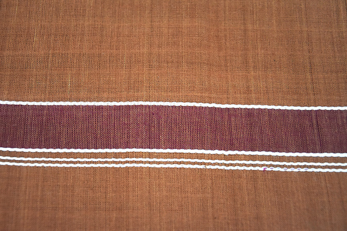 Hantex Pure Cotton Lungi(RustMaroon)