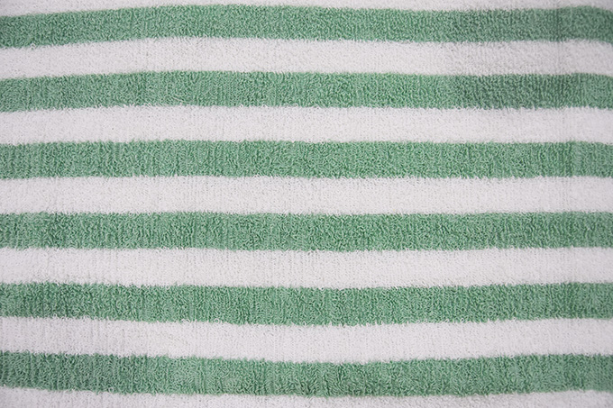Terry Cotton Towel Green