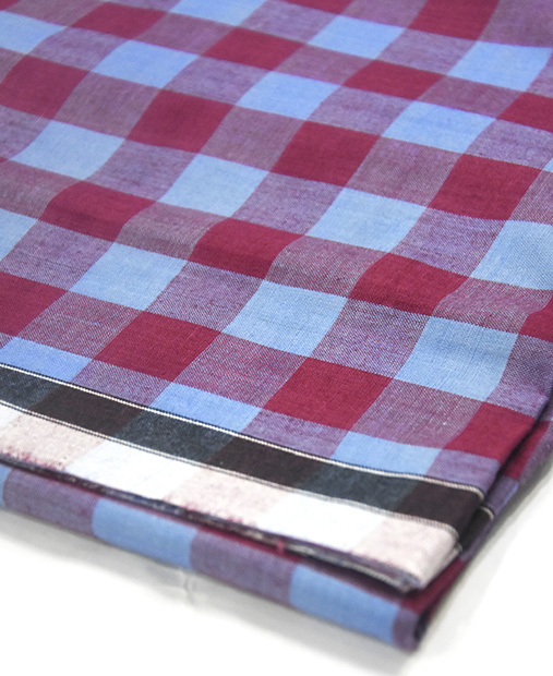 Premium Checked Cotton Lungi