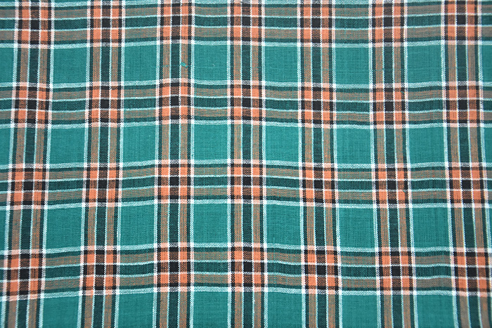 Green Checked Cotton Lungi