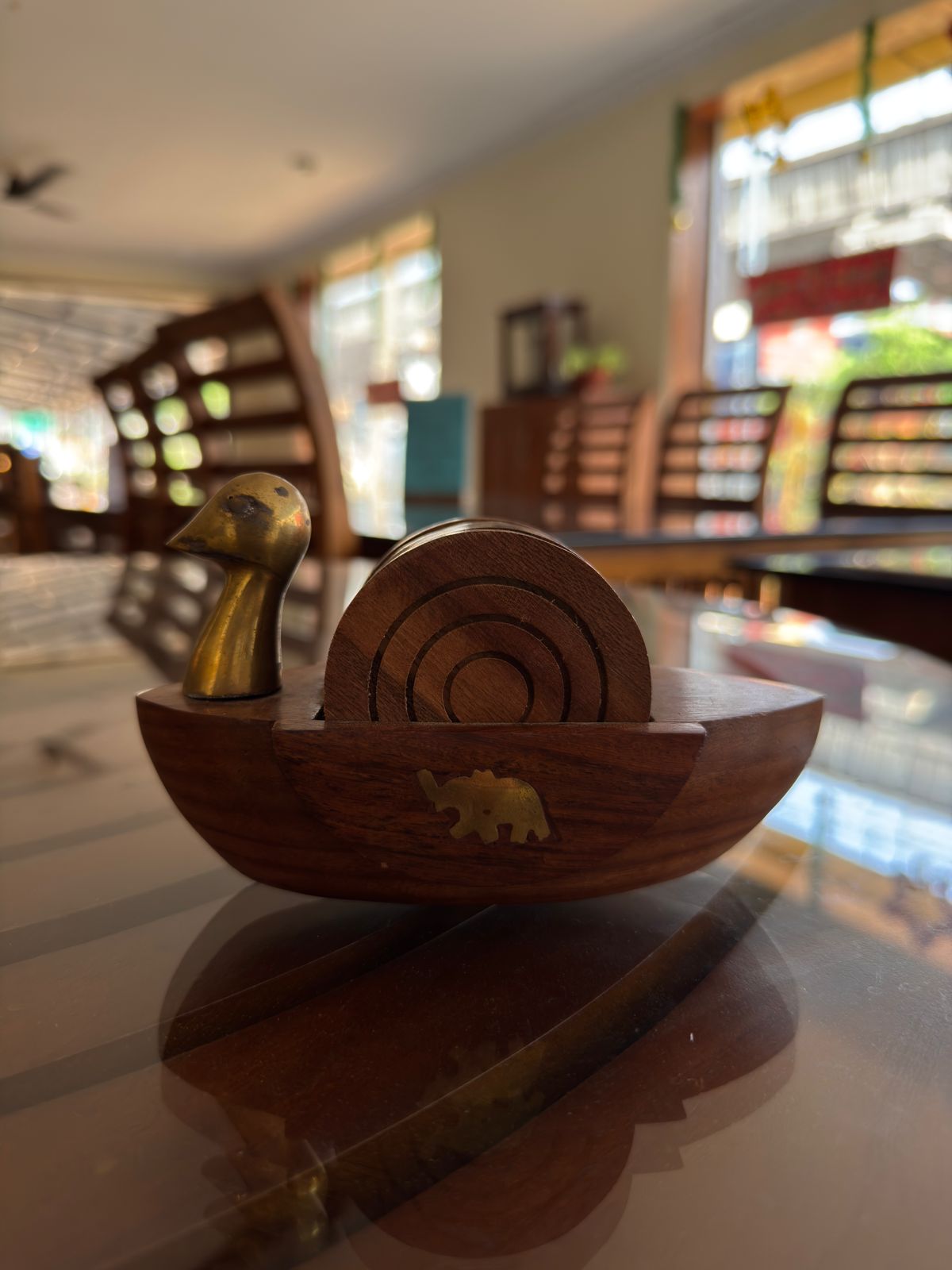 Swan Shaped Tea Coaster