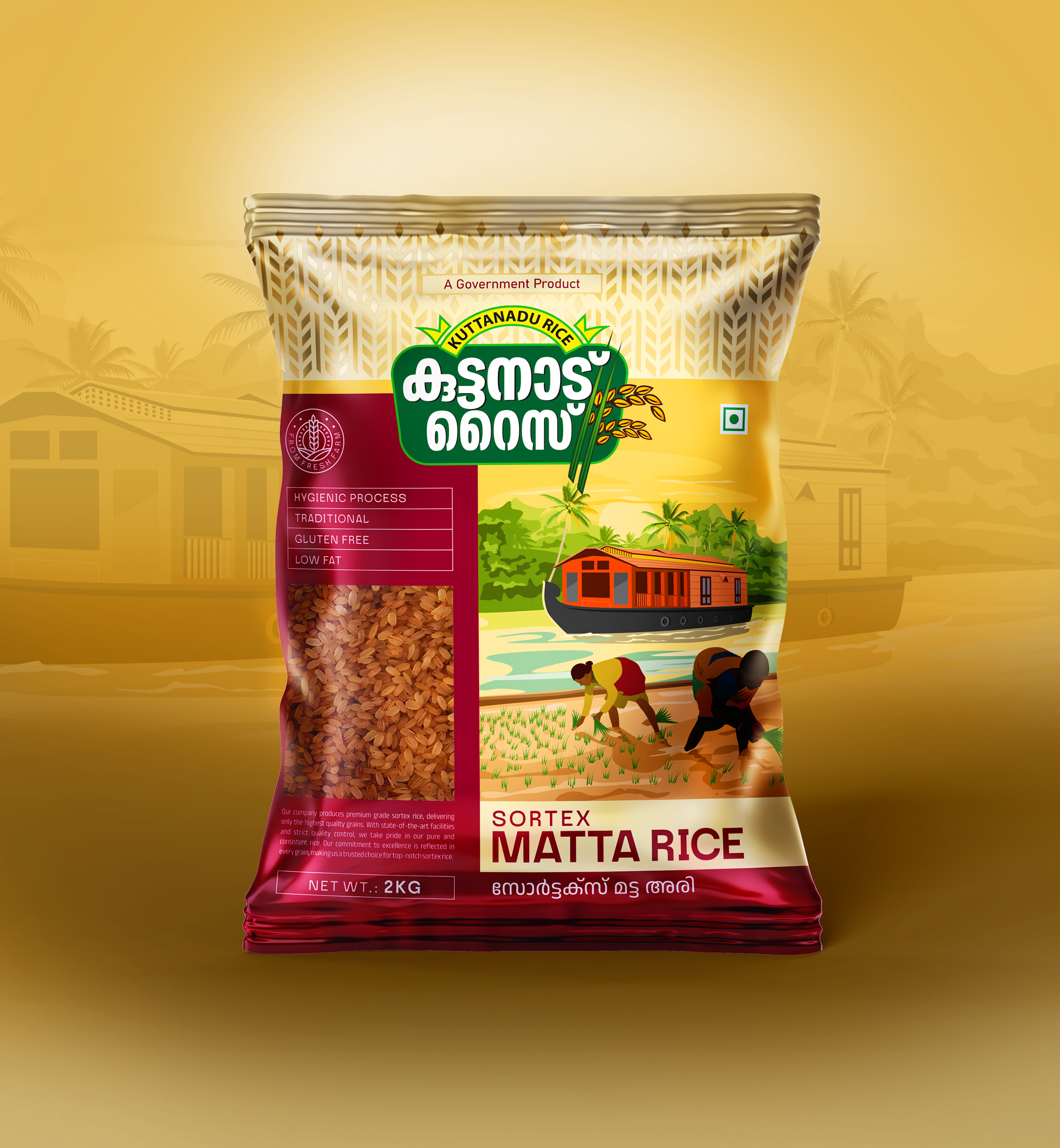 Kuttanadu Rice