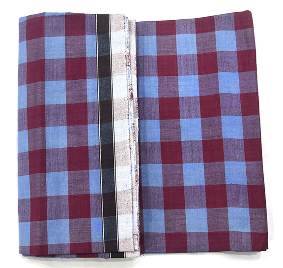 Premium Checked Cotton Lungi