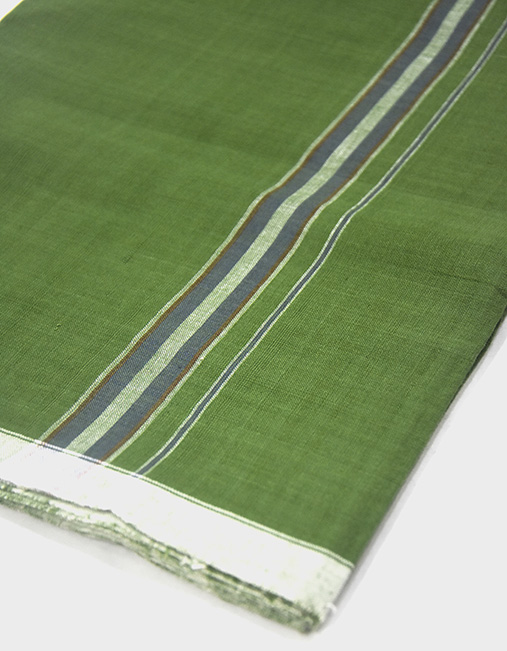 Premium Cotton Lungi(Green)