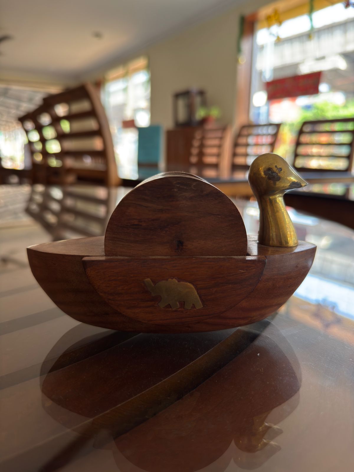 Swan Shaped Tea Coaster