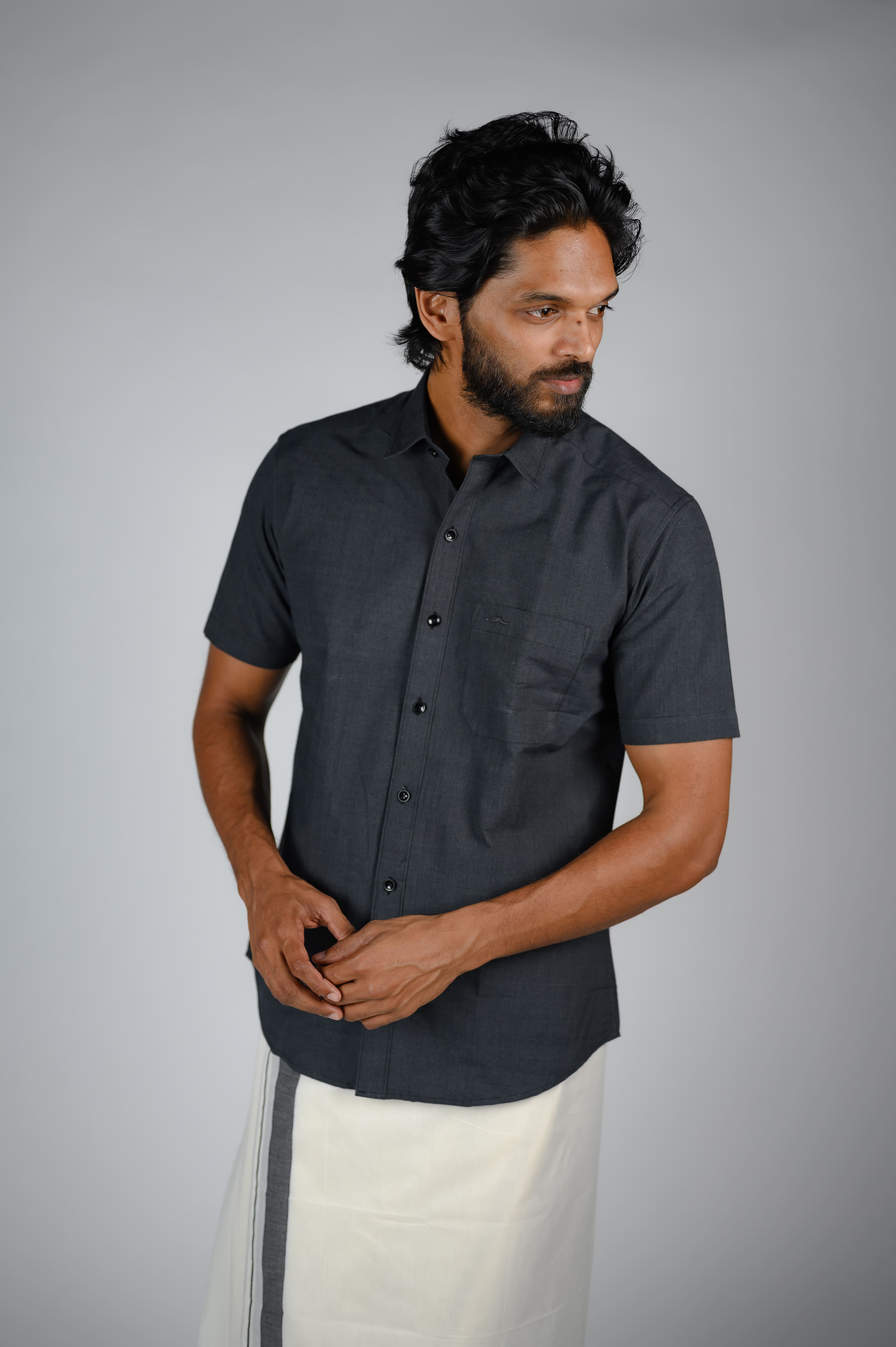 Commando Mens Cotton Solid Regular Fit Half Sleeve...