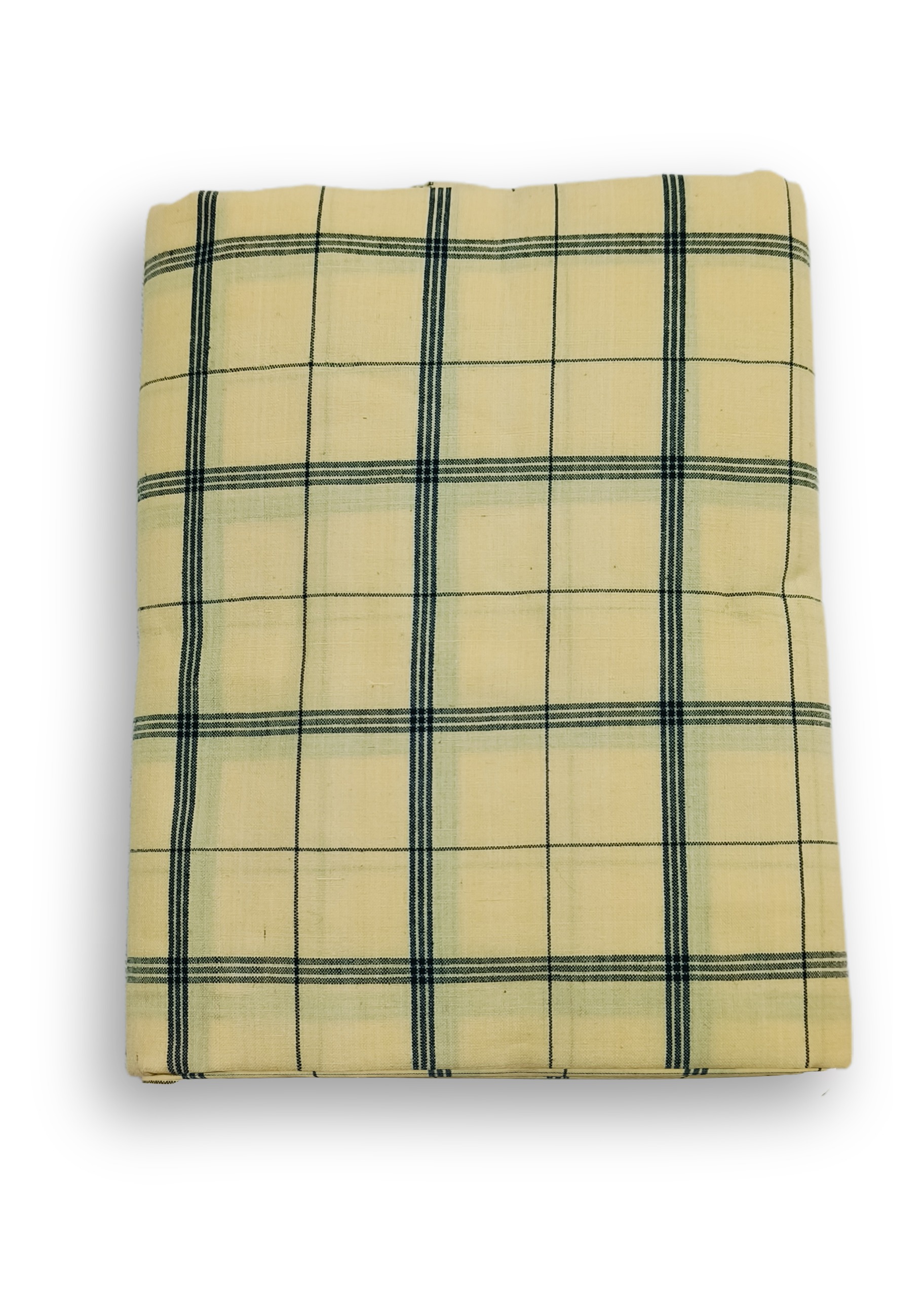Handloom Shirting Cloth Men Yellow