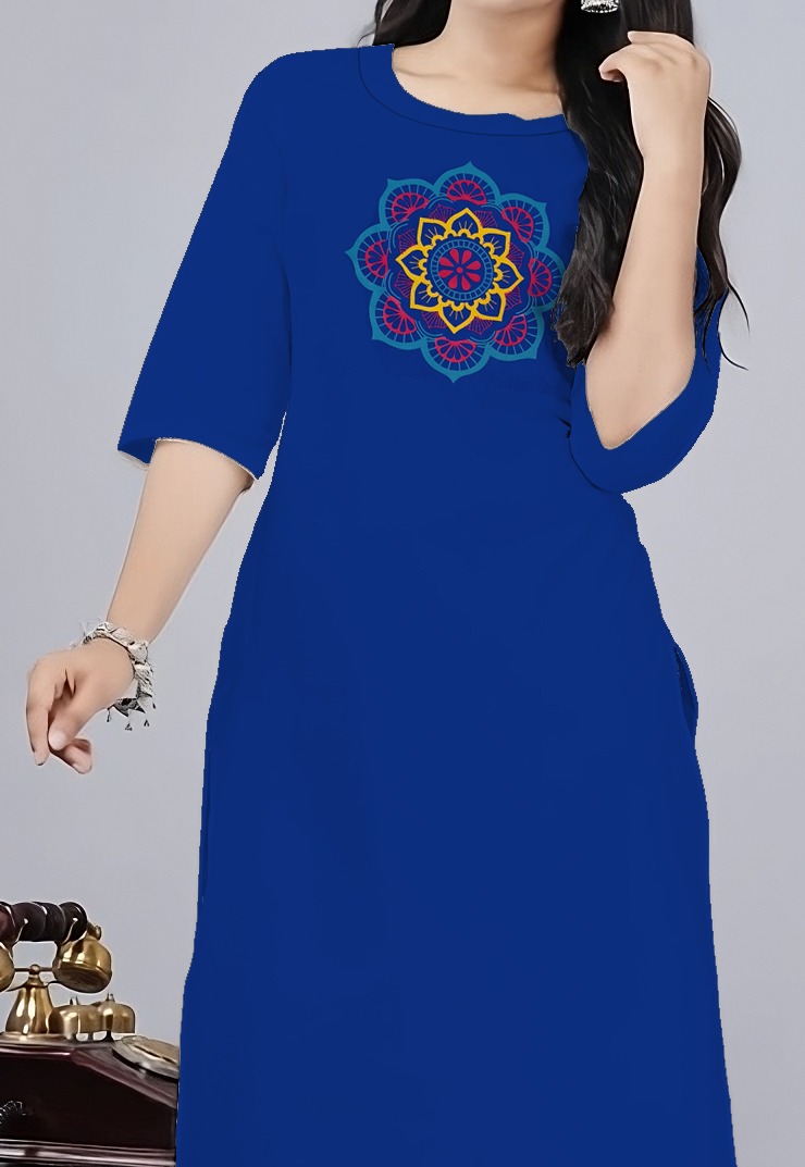Handwoven Churidhar Printed