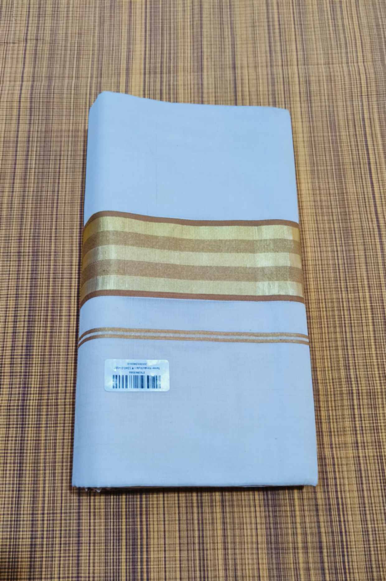 Handwoven Kerala style saree