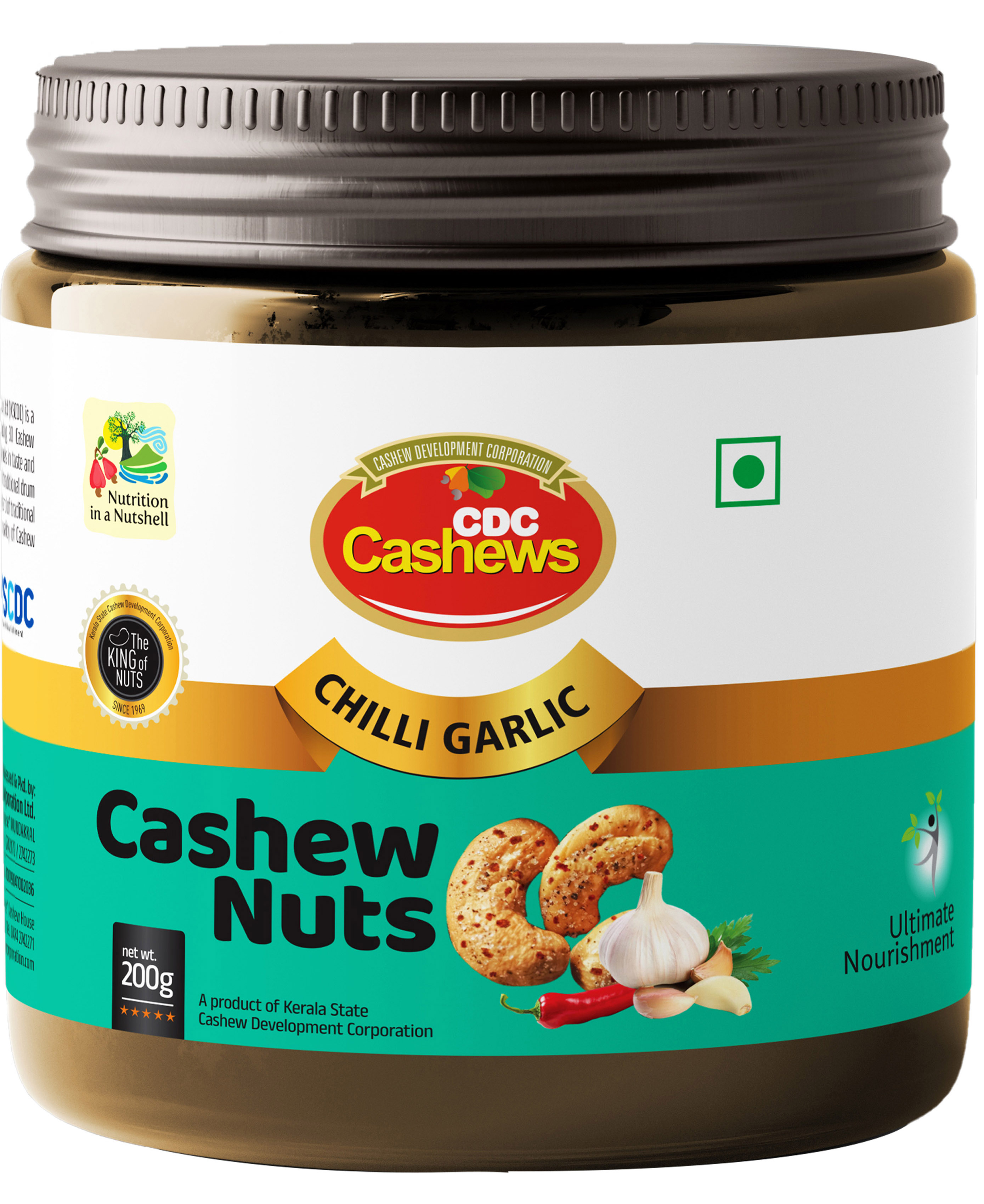 Flavoured Chilly Garlic Coated