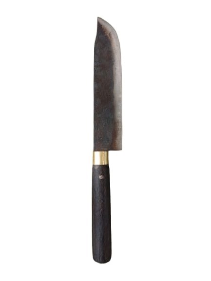 FISH KNIFE WITH BLACK HANDLE