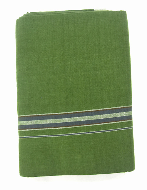 Premium Cotton Lungi(Green)