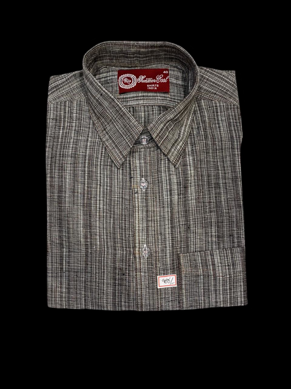 SUMMERCOOL-STRIPES Ash and grey stripes