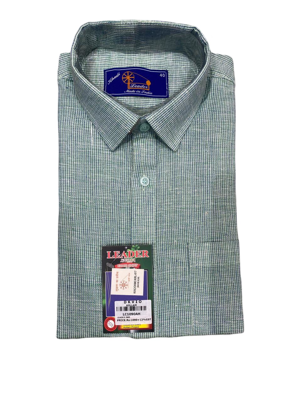 LEADER-STRIPED SHIRT Grey