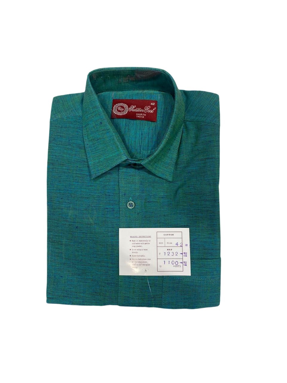 Summercool-Plain Steel green