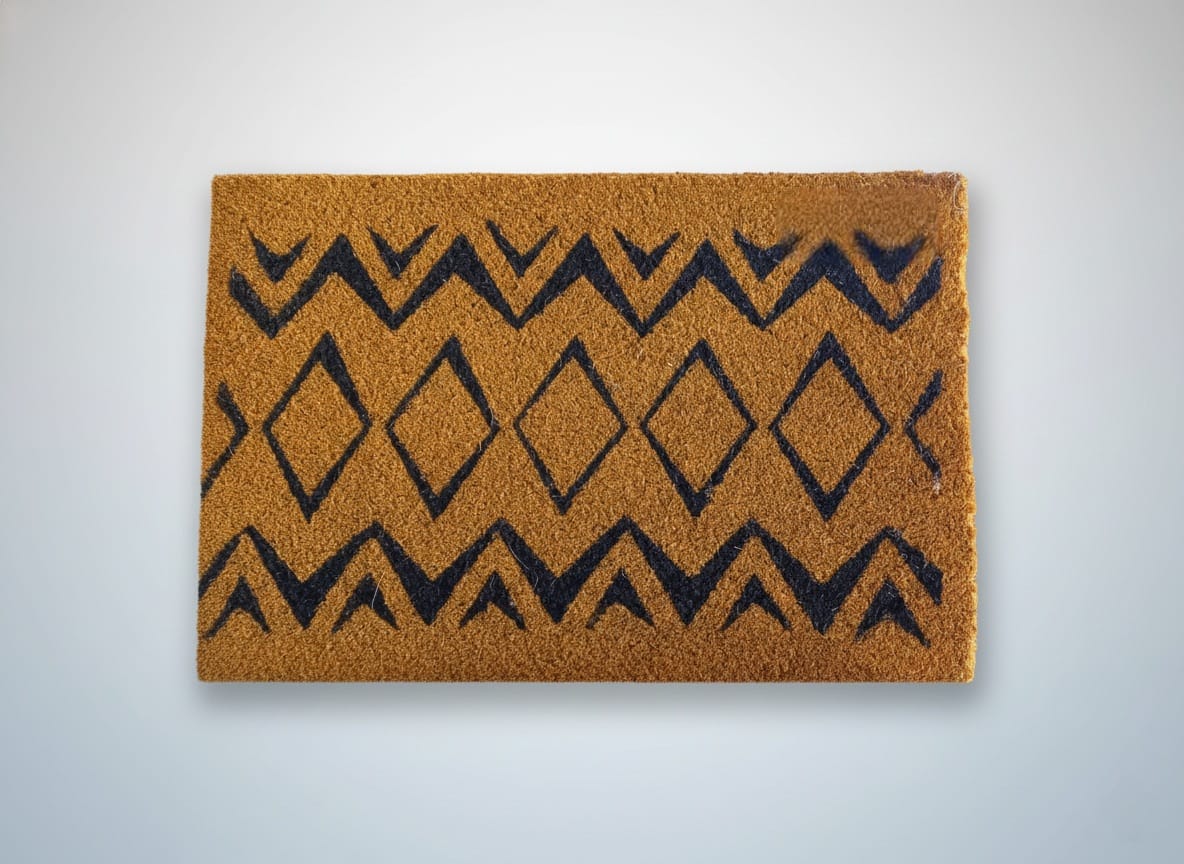 PVC BLEACHED COIR MAT