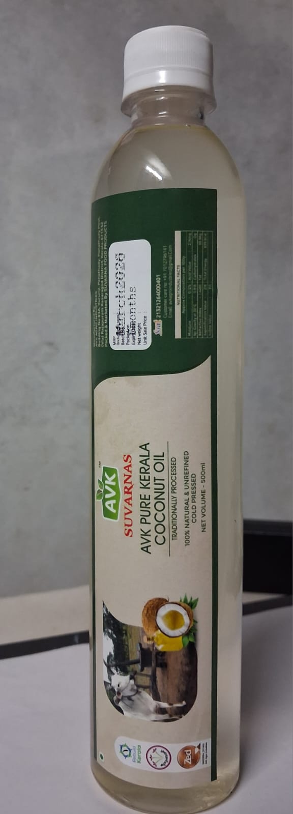 Cold Pressed Coconut Oil